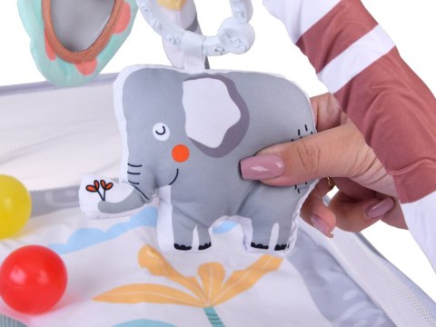 JOKOMISIADA Mata Edukacyjna kolorowy Kojec Plac zabaw kolorowe Piłki Zabawki ZA5823