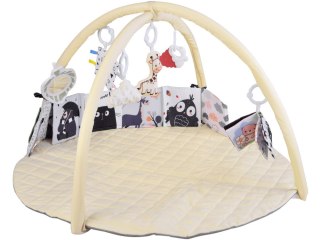 JOKOMISIADA Mata Edukacyjna z Pałąkiem + Zabawki Gryzak Książeczka Kontrastowa ZA5827