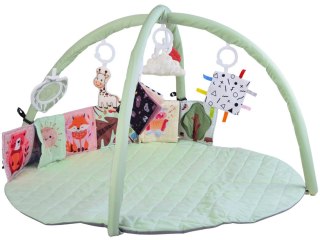 JOKOMISIADA Mata Edukacyjna z Pałąkiem + Zabawki Gryzak Książeczka Kontrastowa ZA5828