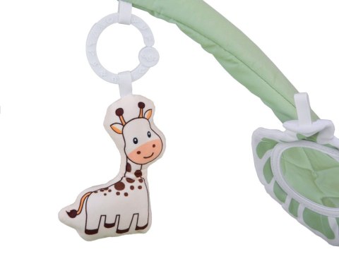 JOKOMISIADA Mata Edukacyjna z Pałąkiem + Zabawki Gryzak Książeczka Kontrastowa ZA5828