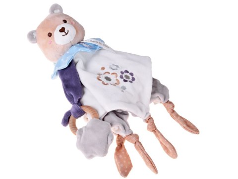 JOKOMISIADA Milutka Przytulanka MIŚ z kocyk i gryzak prezent dla niemowlaka ZA5879