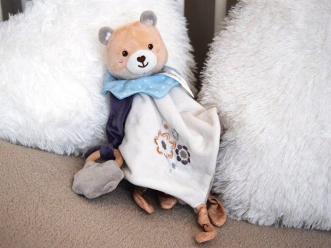 JOKOMISIADA Milutka Przytulanka MIŚ z kocyk i gryzak prezent dla niemowlaka ZA5879