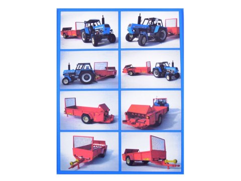 JOKOMISIADA Model kolekcjonerski do sklejania TRAKTOR Zetor Crystal 8011 1:32 ZA5889