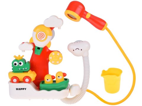 JOKOMISIADA Multifunkcyjna Zabawka do kąpieli Krokodyl Kaczki z prysznicem 4w1 ZA5925