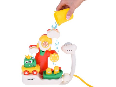 JOKOMISIADA Multifunkcyjna Zabawka do kąpieli Krokodyl Kaczki z prysznicem 4w1 ZA5925