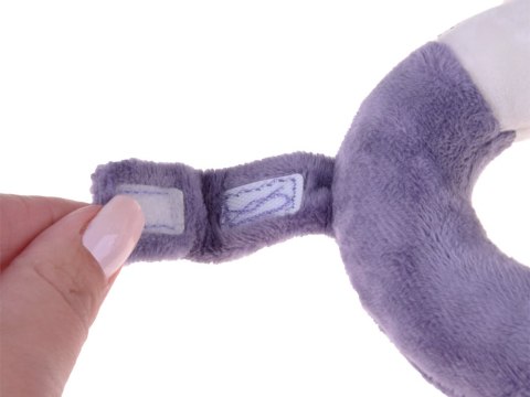 JOKOMISIADA Pierwsza pluszowa grzechotka dla niemowląt 0+ misiu dla noworodka ZA5877