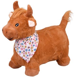 JOKOMISIADA Pompowany mięciutki Skoczek BYK do skakania w apaszce + pompka ZA5902