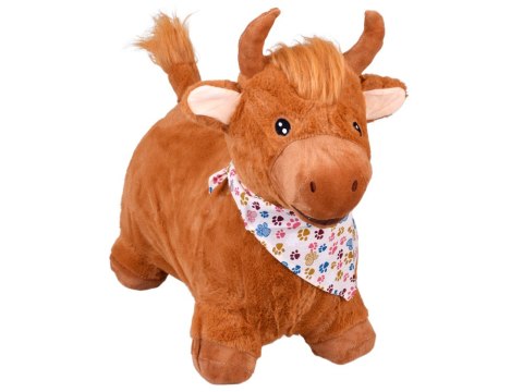 JOKOMISIADA Pompowany mięciutki Skoczek BYK do skakania w apaszce + pompka ZA5902