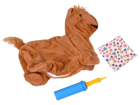 JOKOMISIADA Pompowany mięciutki Skoczek BYK do skakania w apaszce + pompka ZA5902