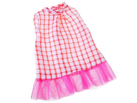 JOKOMISIADA Różowy zestaw ubranek dla lalki 36-40 cm Sukienka Płaszczyk Kapelusz ZA5839