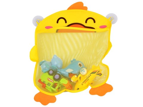 JOKOMISIADA Siatka na zabawki do kąpieli organizer pojemnik żółta kaczuszka ZA5927