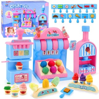JOKOMISIADA Słodki zestaw MASA PLASTYCZNA Lodziarnia Cukiernia - dużo akcesoriów ZA5895
