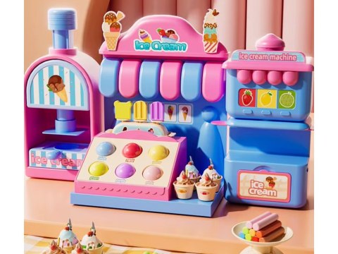 JOKOMISIADA Słodki zestaw MASA PLASTYCZNA Lodziarnia Cukiernia - dużo akcesoriów ZA5895