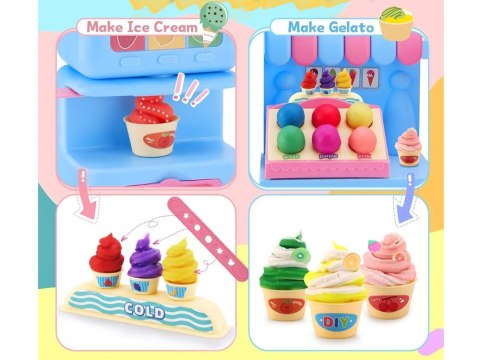 JOKOMISIADA Słodki zestaw MASA PLASTYCZNA Lodziarnia Cukiernia - dużo akcesoriów ZA5895