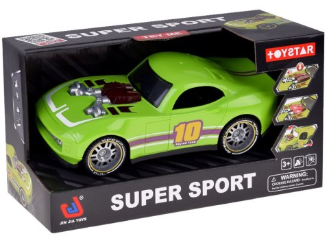 JOKOMISIADA Sportowe autko rajdowe wyścigówka efekty świetlne dźwiękowe napęd ZA5846