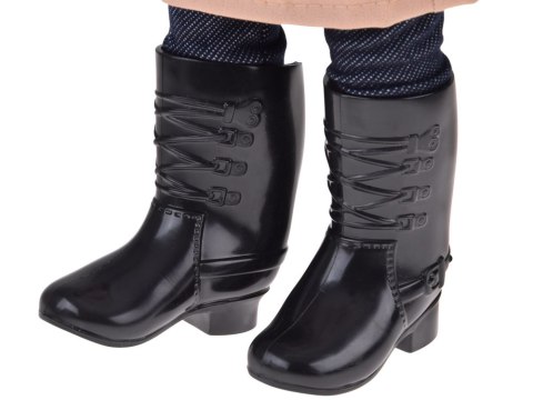 JOKOMISIADA Stylowa lalka Kalinka Jesieniara w eleganckim płaszczyku 36cm ZA5840