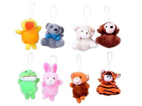 JOKOMISIADA Świąteczny KALENDARZ ADWENTOWY - pluszowe zwierzatka zawieszki ZA5857