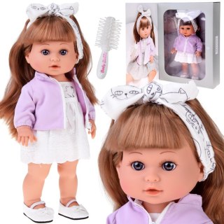 JOKOMISIADA Urocza Lalka Jaśminka z długimi włosami 38cm w eleganckim ubranku ZA5876