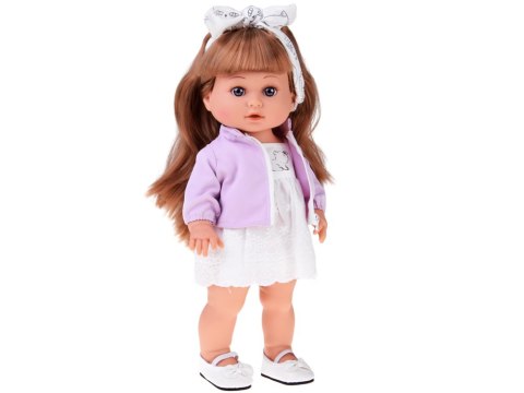 JOKOMISIADA Urocza Lalka Jaśminka z długimi włosami 38cm w eleganckim ubranku ZA5876