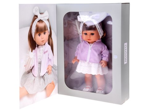 JOKOMISIADA Urocza Lalka Jaśminka z długimi włosami 38cm w eleganckim ubranku ZA5876