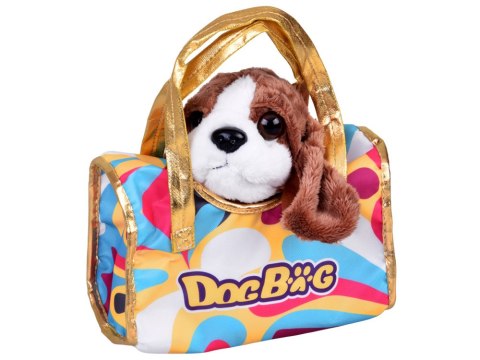 JOKOMISIADA Urocza Maskotka Piesek w Torebce przytulanka dla dziecka ZA5856