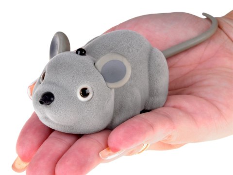 JOKOMISIADA Urocza Myszka na pilota z czujnikiem sensorycznym zabawka dla kota RC0730