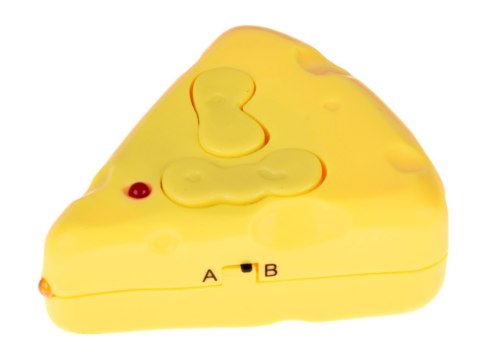 JOKOMISIADA Urocza Myszka na pilota z czujnikiem sensorycznym zabawka dla kota RC0730