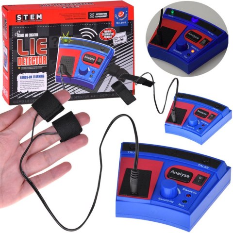 JOKOMISIADA Wykrywacz kłamstw WARIOGRAF - interaktywna zabawka detyktywistyczna ZA5900
