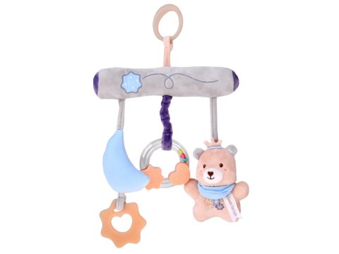 JOKOMISIADA Zawieszka do łóżeczka z Miś Gryzak Grzechotka Prezent dla noworodka ZA5878