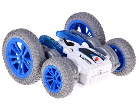 JOKOMISIADA Zdalnie sterowane SUPER SZYBKIE auto STUNT - para wodna i światło RC0729