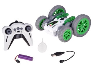 JOKOMISIADA Zdalnie sterowane SUPER SZYBKIE auto STUNT - para wodna i światło RC0729