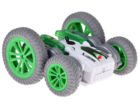 JOKOMISIADA Zdalnie sterowane SUPER SZYBKIE auto STUNT - para wodna i światło RC0729