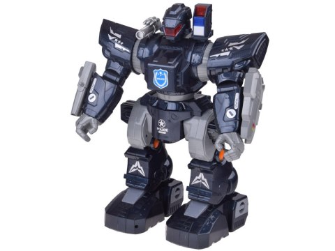 JOKOMISIADA Zdalnie sterowany ROBOT POLICYJNY - chodzi, tańczy, strzela i świeci RC0731