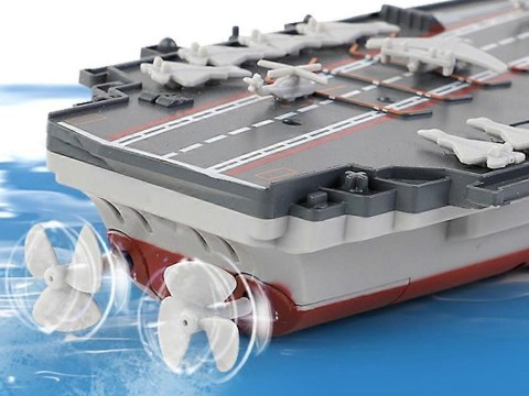 JOKOMISIADA Zdalnie sterowany Statek lotniskowiec wojenny Skala 1:1000 RC0732