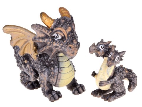 JOKOMISIADA Zestaw Figurek Bajkowe Smoki 6 szt. Magiczne Stworzenia ZA5883