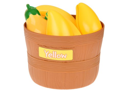 JOKOMISIADA Zestaw do krojenia warzyw i owoców na rzepy + nauka kolorów - 34 ele ZA5904