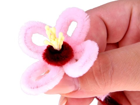 JOKOMISIADA Zestaw kreatywny DIY Zrób materiałowy bukiet kwiatów WIŚNIA JAPOŃSKA ZA5867