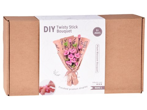 JOKOMISIADA Zestaw kreatywny DIY Zrób materiałowy bukiet kwiatów WIŚNIA JAPOŃSKA ZA5867