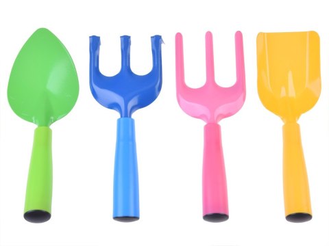 JOKOMISIADA Zestaw małego ogrodnika: narzędzia ogrodnicze + komplet w kaktusy ZA5920