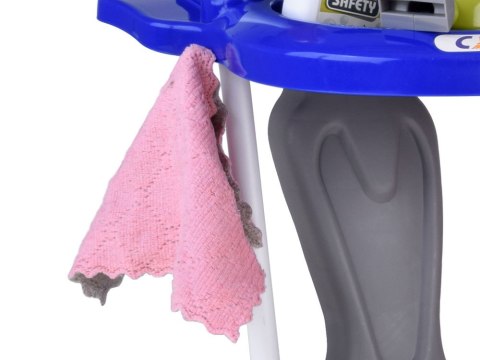 JOKOMISIADA Zestaw sprzątający dla dzieci - wózek z akcesoriami i odkurzacz ZA5873