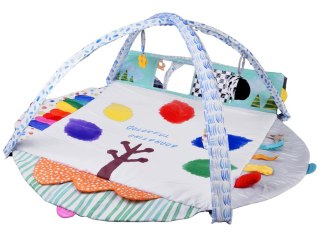 Producent niezdefiniowany Duża Mata edukacyjna dla dziecka + Karty kontrastowe gryzaki zabawki ZA5911