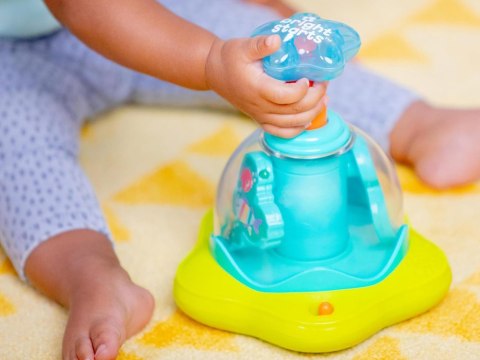 Bright Starts Zabawka Bączek - 20 melodii + światełka LED + regulacja dźwięku ZA6000