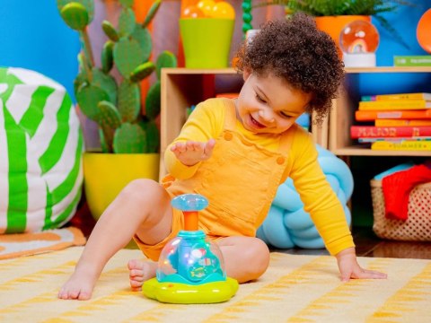 Bright Starts Zabawka Bączek - 20 melodii + światełka LED + regulacja dźwięku ZA6000