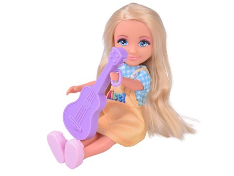 JOKOMISIADA Ankiki Lalka z gitarą - urocza mała muzykalna laleczka 14 cm ZA6008