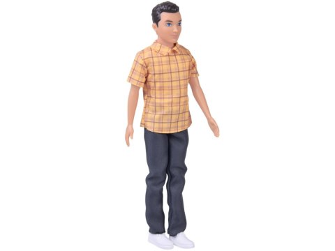 JOKOMISIADA Anlily Lalka chłopak BRUNET Paulo w koszuli i ciemnych spodniach ZA6006 B