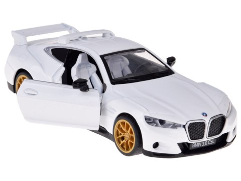JOKOMISIADA Auto Metalowe sportowe BMW 3.0 CSL 1:34 Efektami Dźwięk i Światło ZA5948