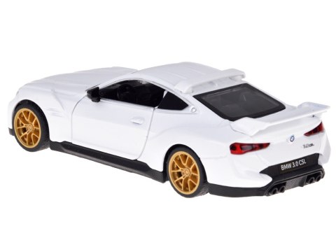 JOKOMISIADA Auto Metalowe sportowe BMW 3.0 CSL 1:34 Efektami Dźwięk i Światło ZA5948