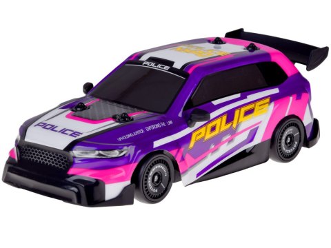 JOKOMISIADA Auto do driftu zdalnie sterowane PODŚWIETLENIE wymienne opony 4WD RC0744