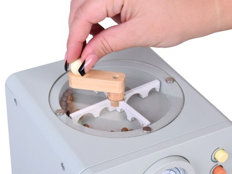 JOKOMISIADA Drewniany Ekspres do Kawy - idealny zestaw dla małego baristy 18ele ZA5935