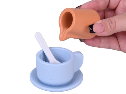 JOKOMISIADA Drewniany Ekspres do Kawy - idealny zestaw dla małego baristy 18ele ZA5935